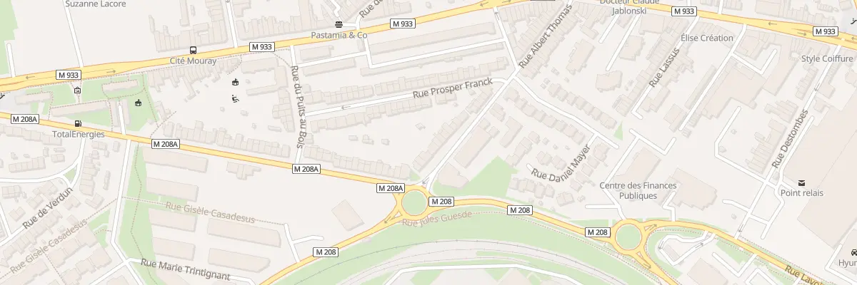 Plan du 46 Rue Albert Thomas Lomme à Lille