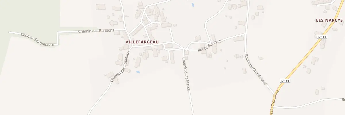 Plan du 11 Rte des Crots à Saint-Loup-des-Bois
