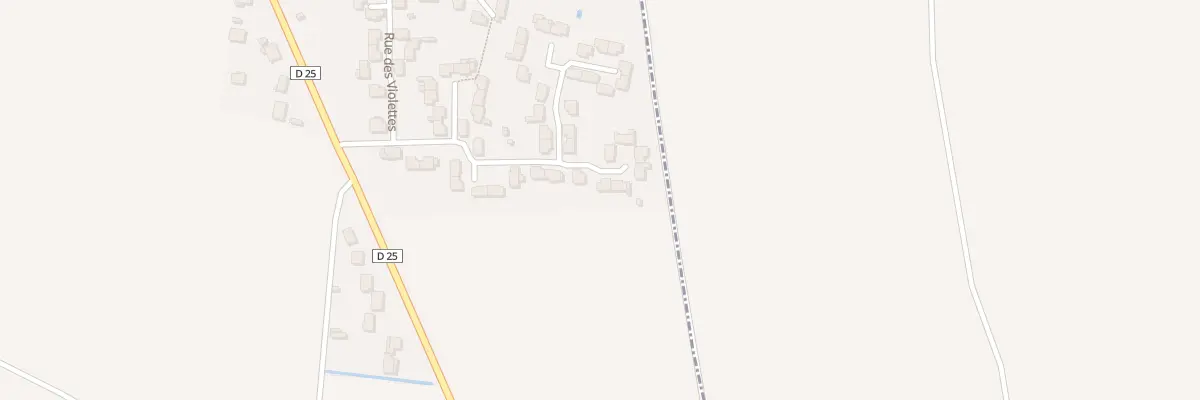 Plan du 24 Rue des Primeveres à Faremoutiers