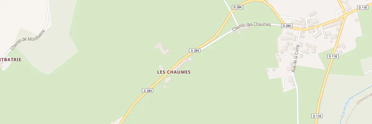 Plan du 15 Rte de la Croix des Bois à Coutansouze