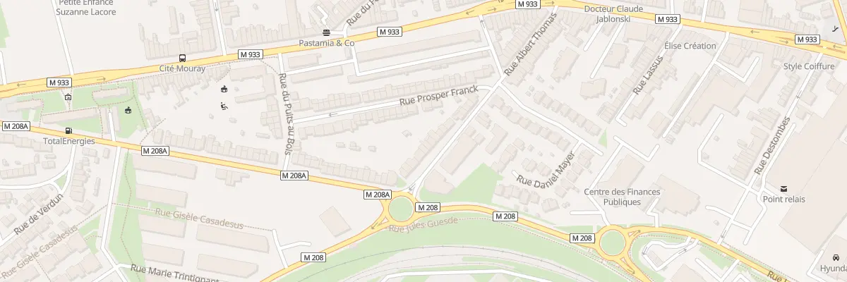 Plan du 42 Rue Albert Thomas Lomme à Lille
