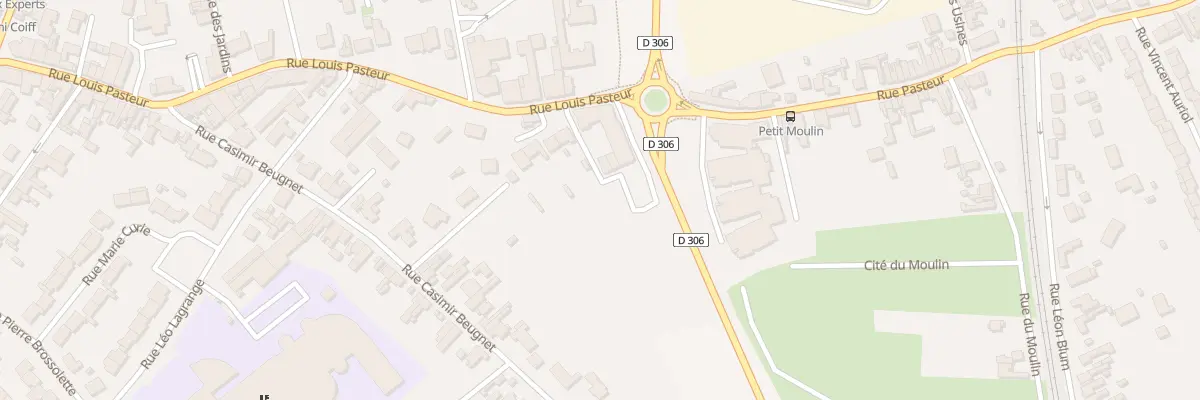 Plan du 66 Rue Pasteur à Oignies
