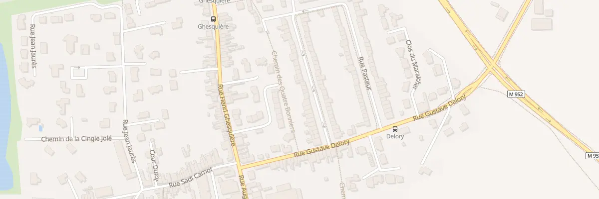 Plan du 21 Rue du Docteur Lesne à Emmerin