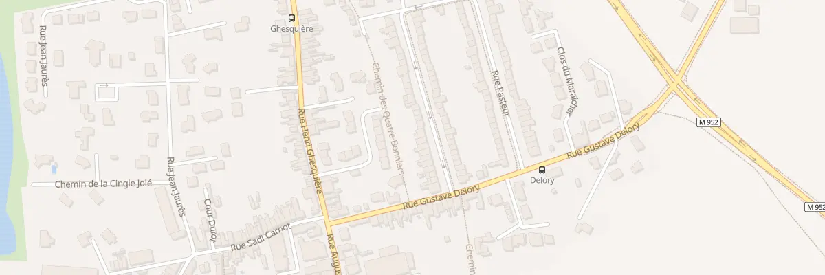 Plan du 19 Rue du Docteur Lesne à Emmerin