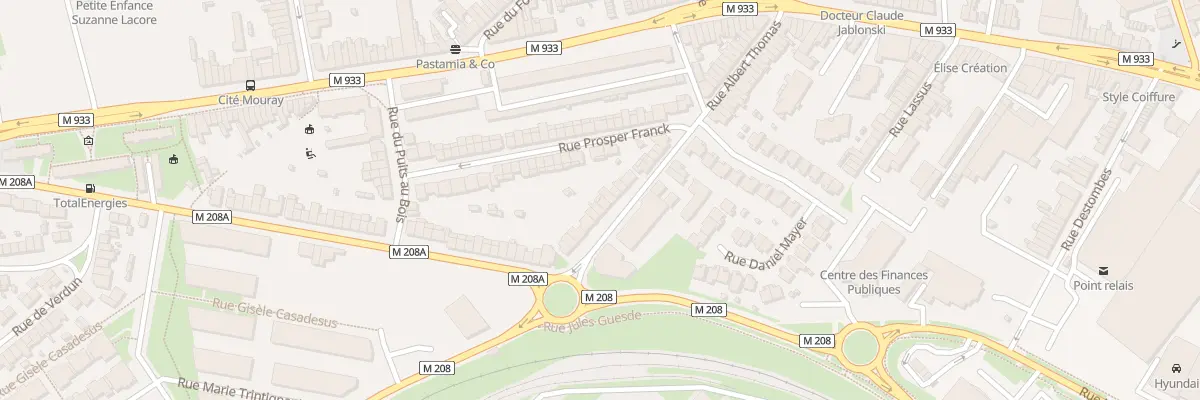 Plan du 40 Rue Albert Thomas Lomme à Lille