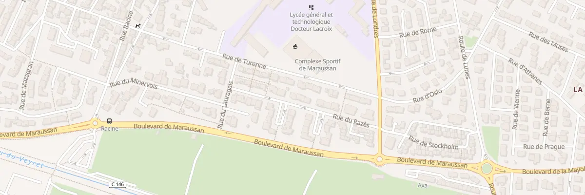 Plan du 17 Rue du Razés à Narbonne