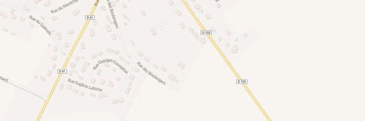 Plan du 24 Rue des Boulangers à Chéroy