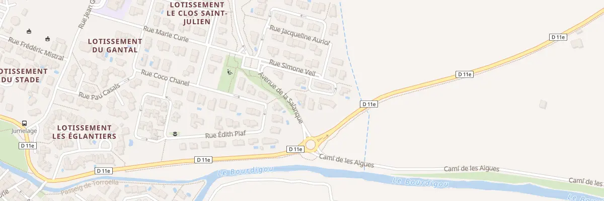 Plan du 23 Rue Simone Veil à Torreilles