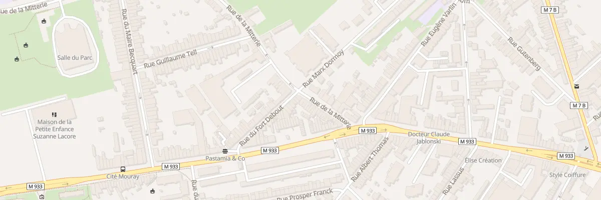 Plan du 204 Rue de la Mitterie à Lille