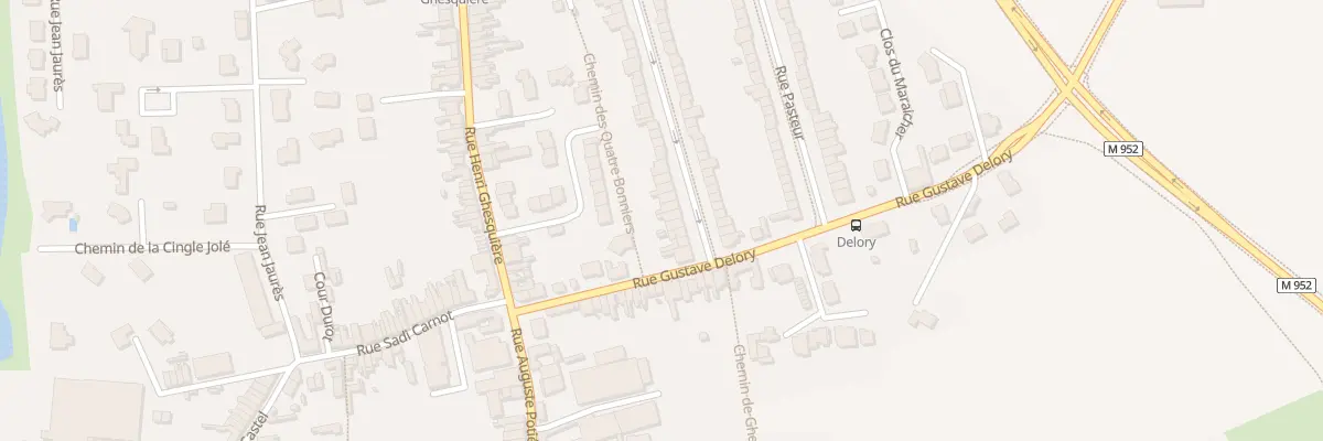 Plan du 9 Rue du Docteur Lesne à Emmerin