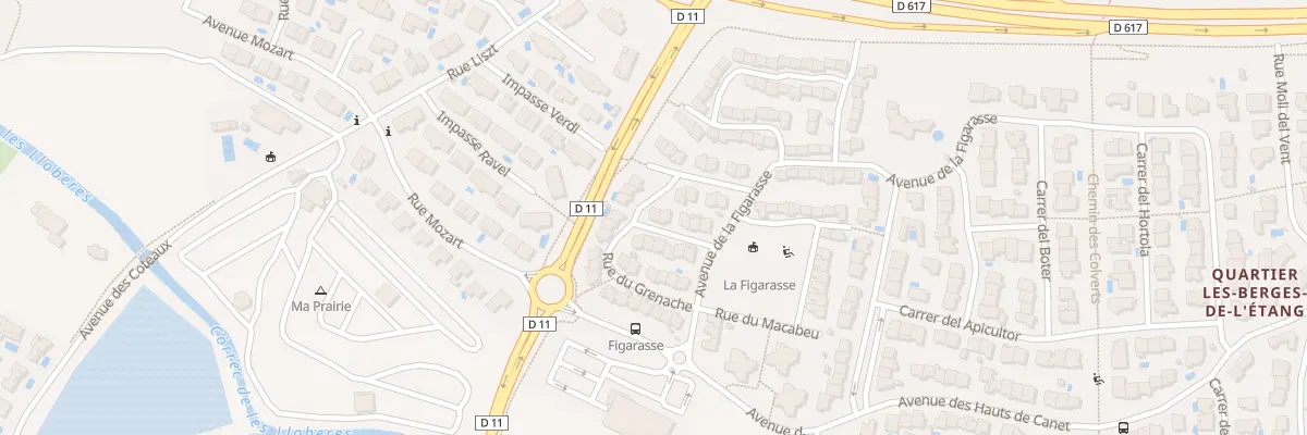 Plan du 12 Rue du Malvoisie à Canet-en-Roussillon