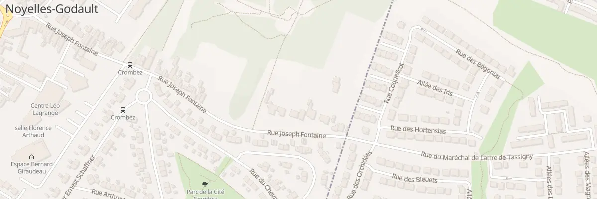 Plan du 87 Rue Joseph Fontaine à Noyelles-Godault