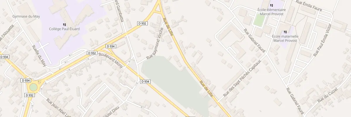 Plan du 33B Rue de Lille à Noyon