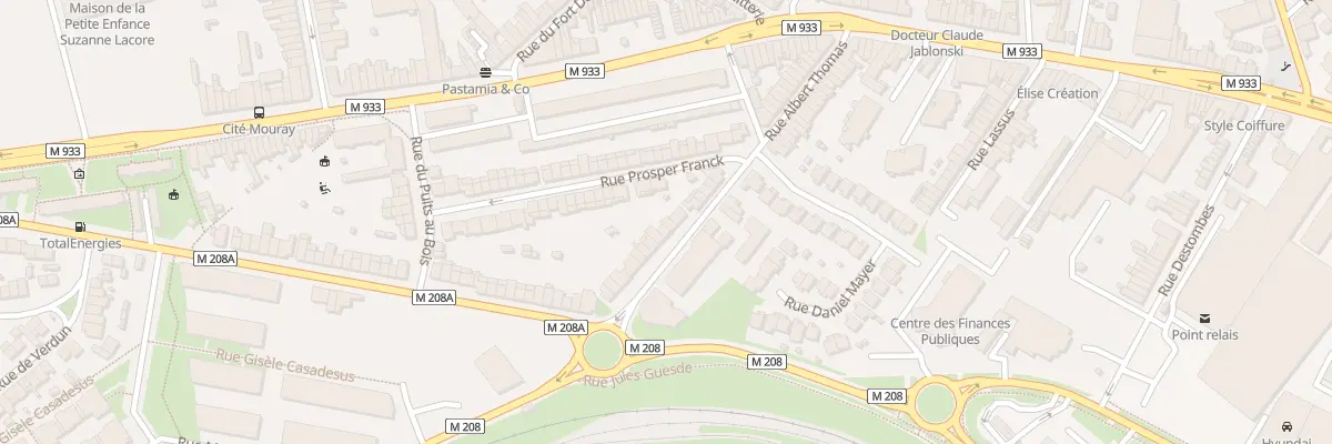 Plan du 34B Rue Albert Thomas Lomme à Lille