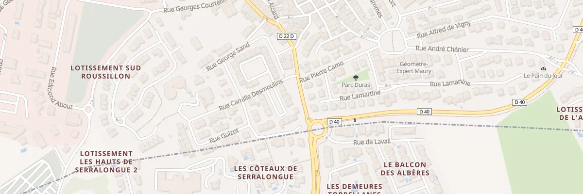 Plan du 5 Rue Joinville à Saint-Cyprien