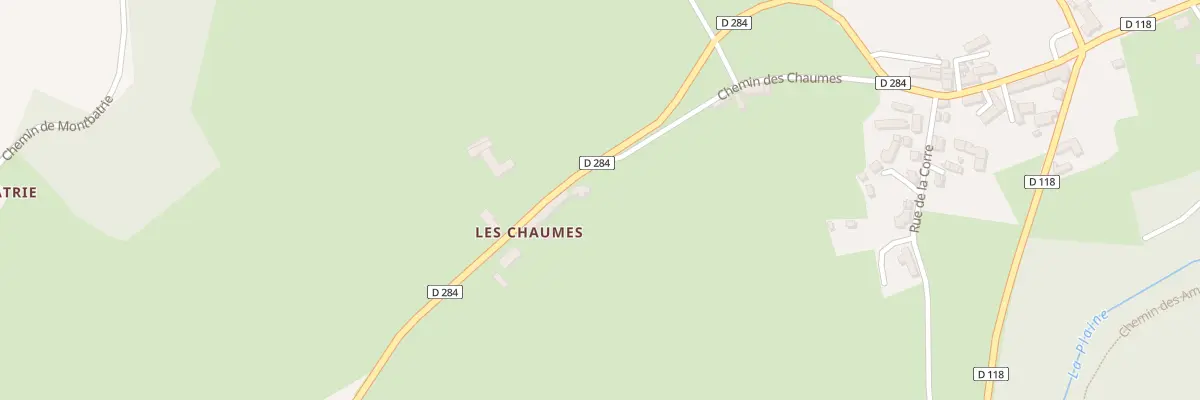 Plan du 13 Rte de la Croix des Bois à Coutansouze