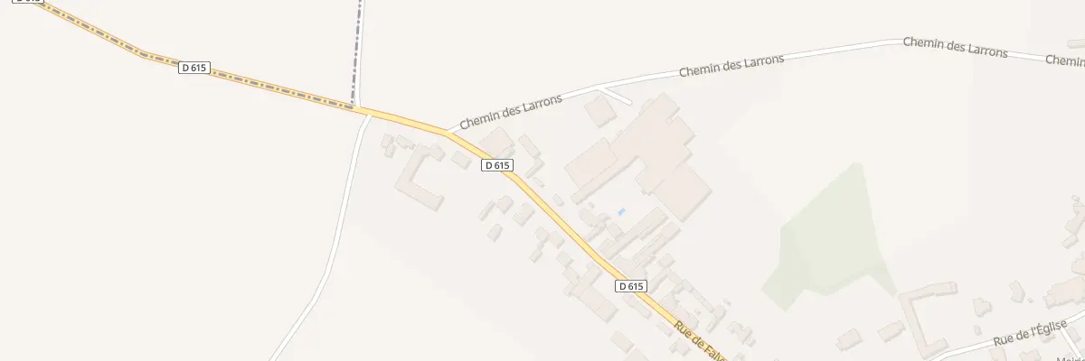 Plan du 1B Rue de Falvy à Matigny
