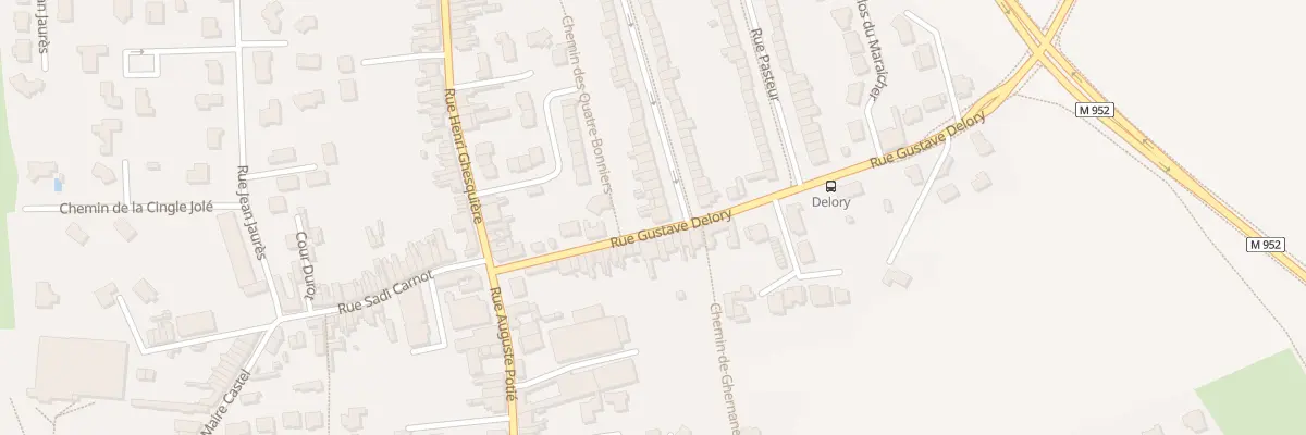 Plan du 1 Rue du Docteur Lesne à Emmerin