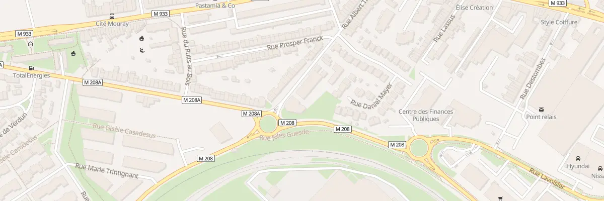 Plan du 57 Rue Albert Thomas Lomme à Lille
