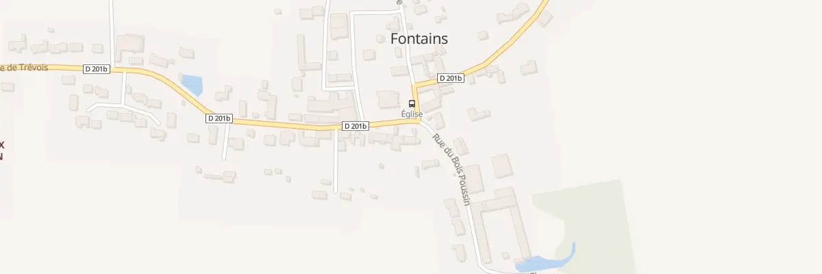 Plan du 5021 Pl de l’Église à Fontains