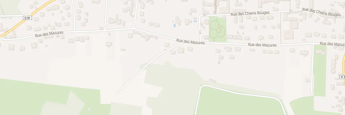 Plan du 25B Rue des Mazures à Berneuil-sur-Aisne