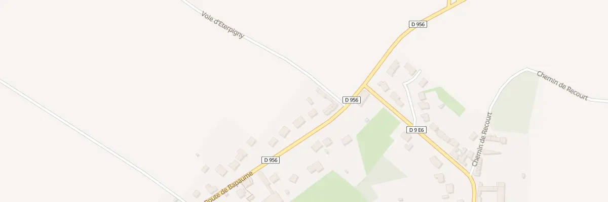 Plan du 2B Rte de Bapaume à Dury