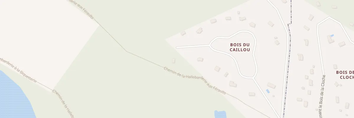 Plan du 16 Bois du Cailloux à Ervauville