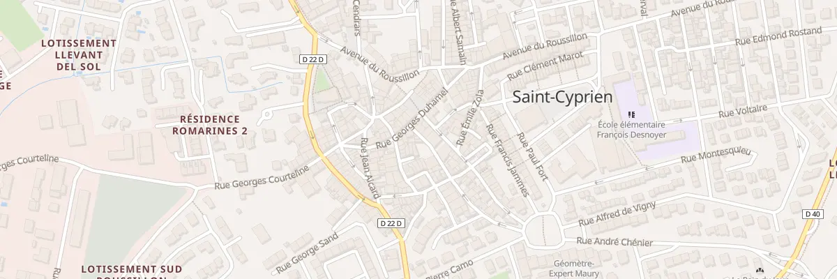 Plan du 4 Rue Anna de Noailles à Saint-Cyprien