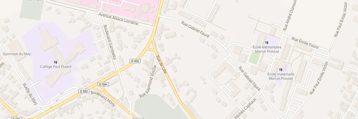 Plan du 56 Rue de Lille à Noyon