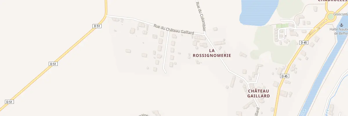 Plan du 7 Imp de la Rossignolerie à Beffes