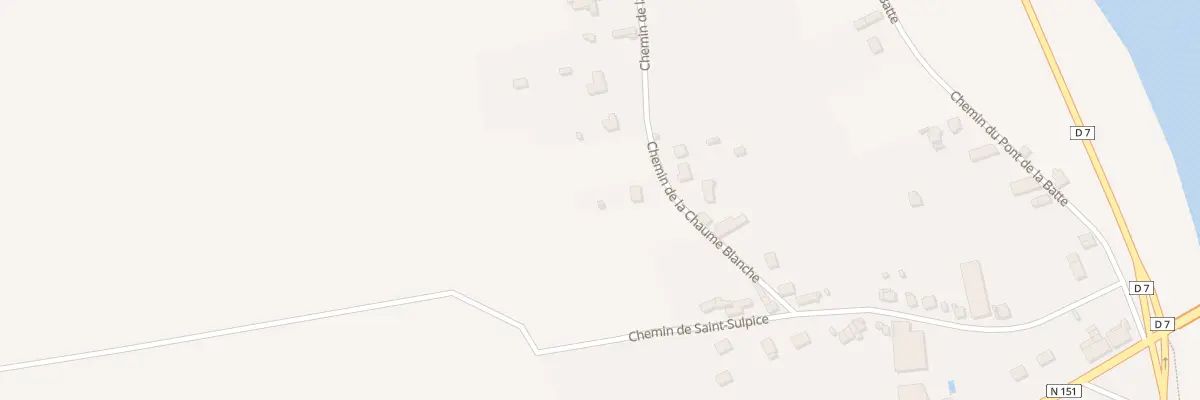 Plan du 11 Che de la Chaume Blanche à La Chapelle-Montlinard