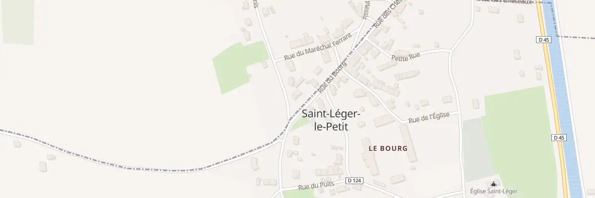 Plan du 40 Rue du Plessis à Argenvières