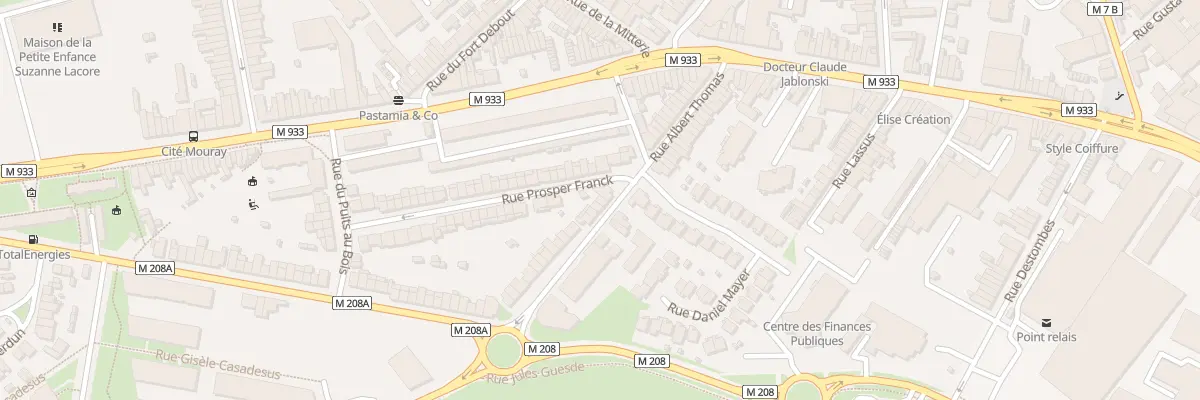 Plan du 28 Rue Albert Thomas Lomme à Lille