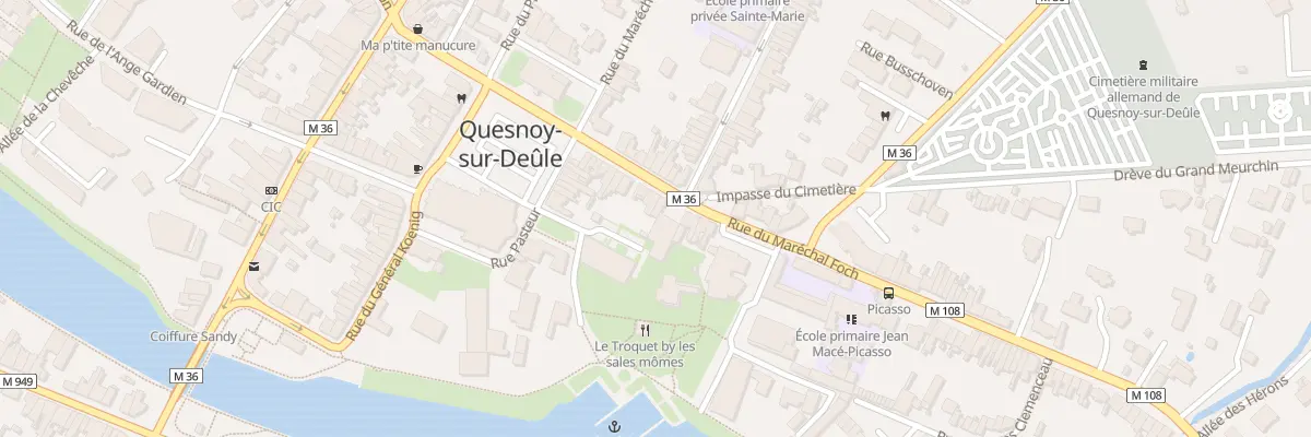 Plan du 34 Rue du Marechal Foch à Quesnoy-sur-Deûle