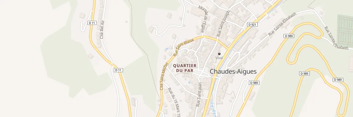 Plan du 11 Rue du Par à Chaudes-Aigues