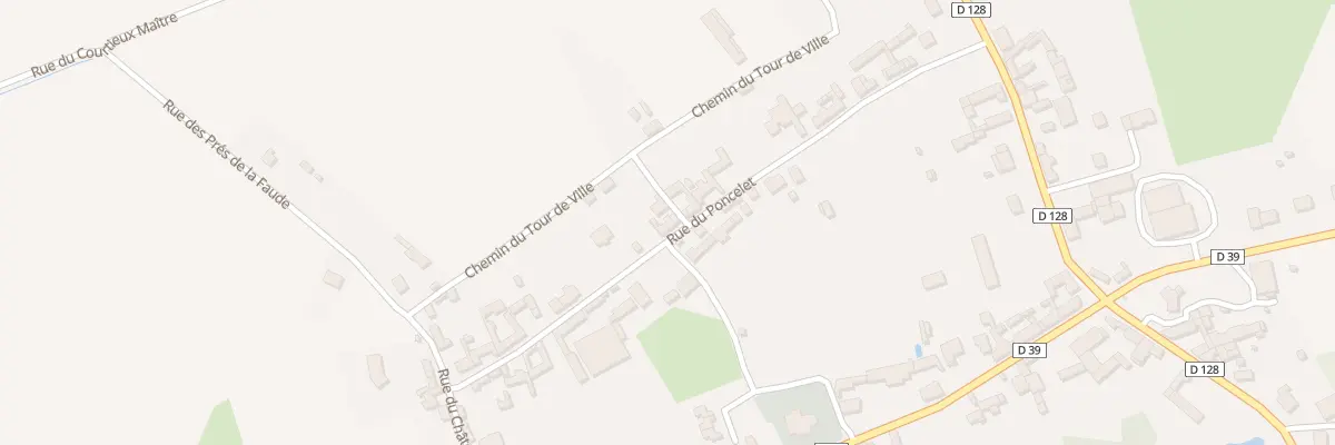 Plan du 250 Rue du Poncelet à Fréniches