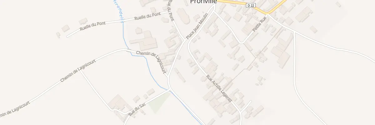 Plan du 2B Rue Achille Legentil à Pronville-en-Artois