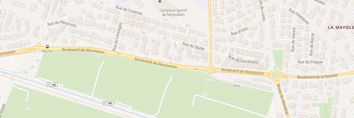 Plan du 38 Rue du Razés à Narbonne