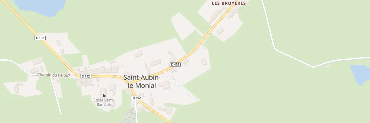 Plan du 6 Rue des Ecoles à Saint-Aubin-le-Monial