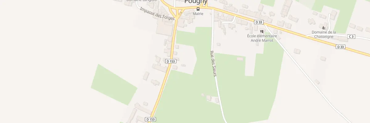Plan du 25 Rue de Saint Martin à Pougny