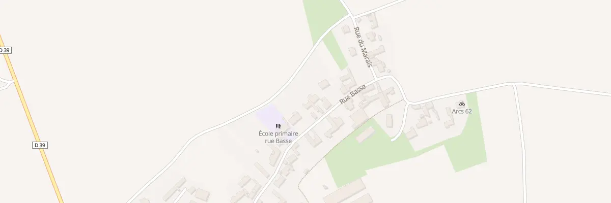 Plan du 11 Rue Basse à Étaing