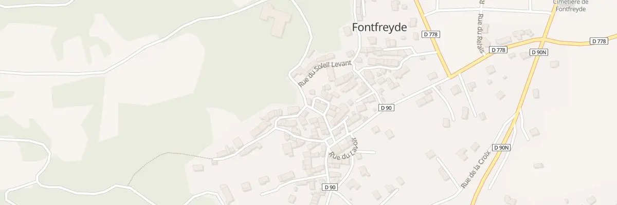 Plan du 1 Rue du Gaulois Vge Fontfreyde à Saint-Genès-Champanelle