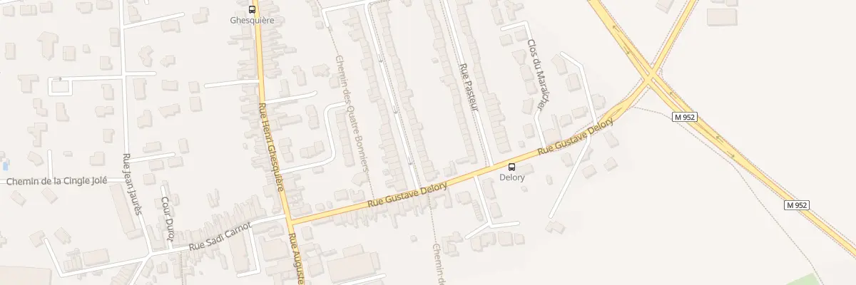Plan du 14 Rue du Docteur Lesne à Emmerin