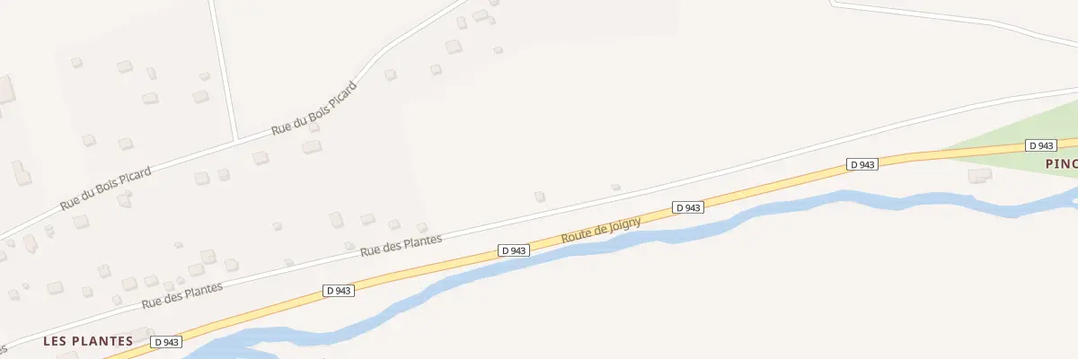 Plan du 5201 Les Crottins à Triguères