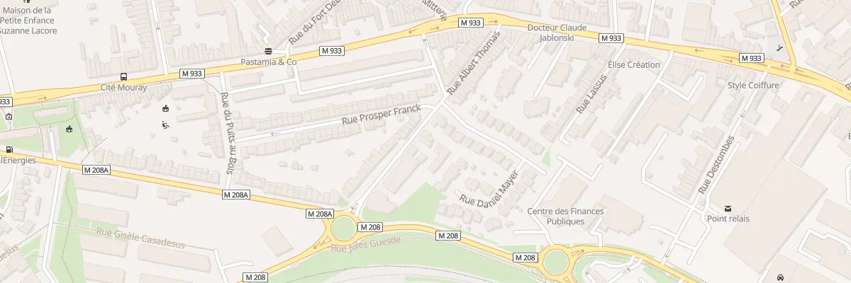 Plan du 45 Rue Albert Thomas Lomme à Lille