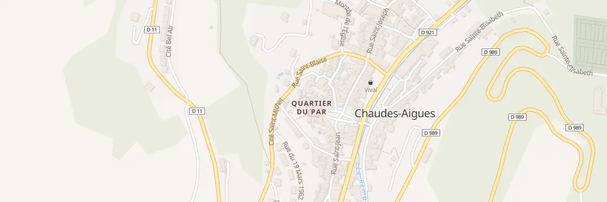 Plan du 9 Rue du Par à Chaudes-Aigues