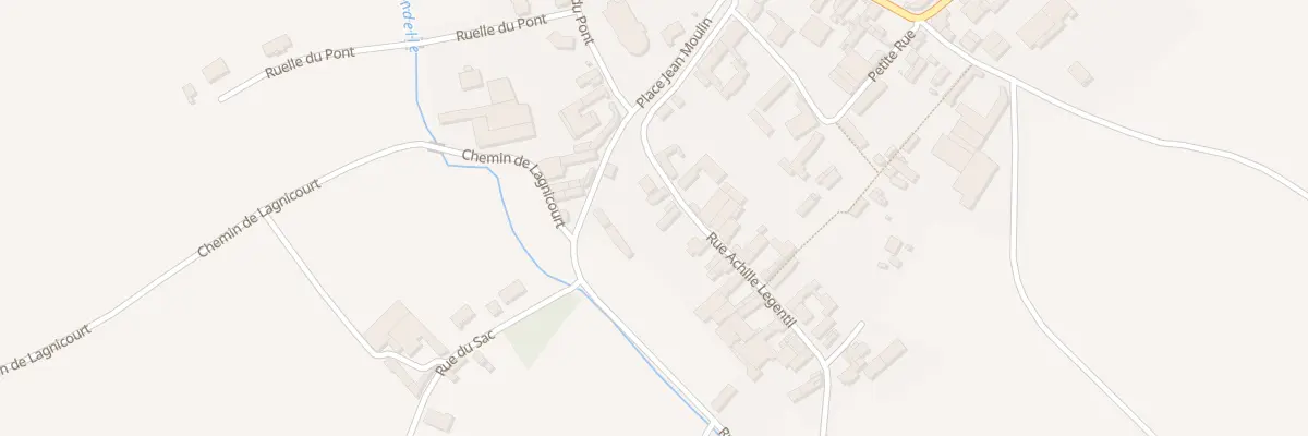 Plan du 2 Rue Achille Legentil à Pronville-en-Artois