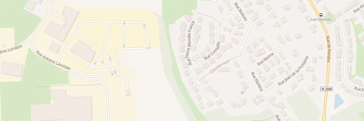 Plan du 76 Rue Pierre Mendès France à Comines