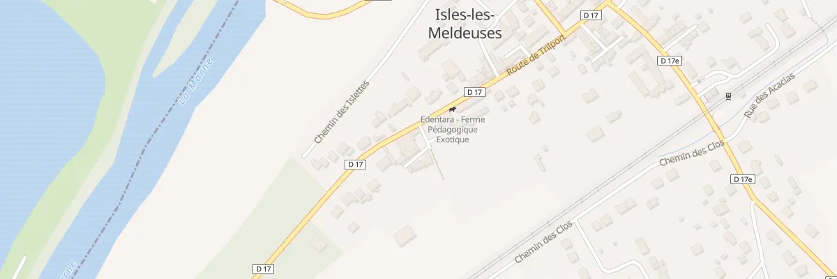 Plan du 1 Cour de la Ferronnerie à Isles-les-Meldeuses