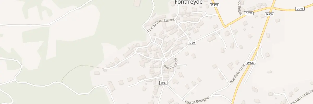 Plan du 4 Pl de la Fontaine Fontfreyde à Saint-Genès-Champanelle